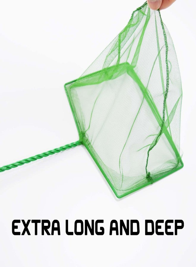 humyeam 8 Inch Fish Net Aquarium, Fish Tank Net, Aquarium Net with 10.5 Inch Handle - Image 3